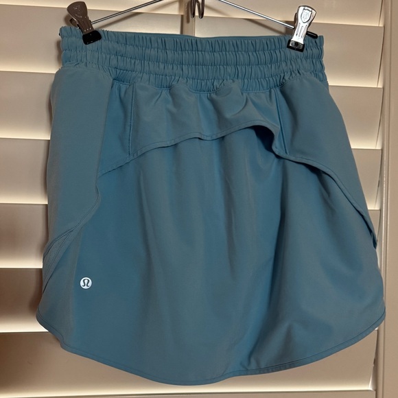 Lululemon Blue Hotty Hot Skirt - Picture 2 of 2